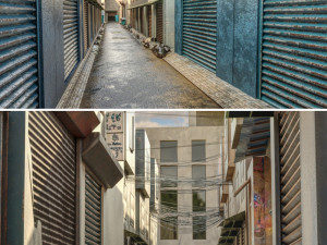 Dirty Japan Street Model 3D