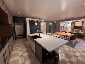 Casa Americana Modelo 3D