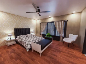 Casa Americana Modelo 3D