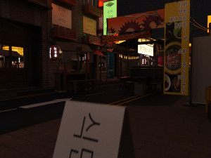 Itaewon Street Modelo 3D