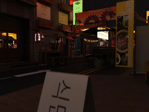 Rua Itaewon Modelo 3D