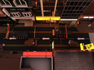 Rua Itaewon Modelo 3D