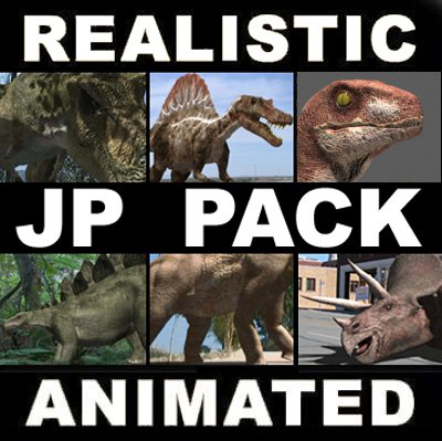 my special dinosaur pack 3D मॉडल .c4d .max .obj .3ds .fbx .stl .blend 