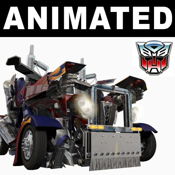 Optimus prime alive 3D Model .c4d .max .obj .3ds .fbx .stl .blend