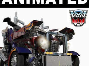 optimus prime alive Modèle 3D