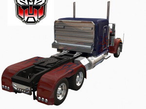 optimus prime alive 3D Модель