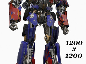 optimus prime alive 3D Модель