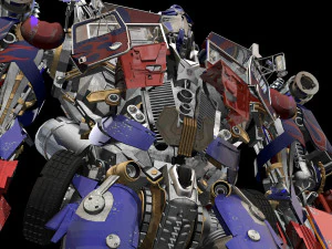 Optimus prime alive 3D Model
