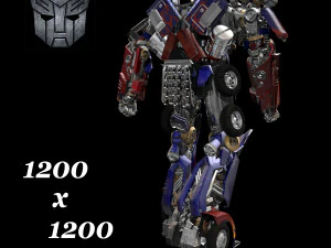 Optimus prime alive 3D Model