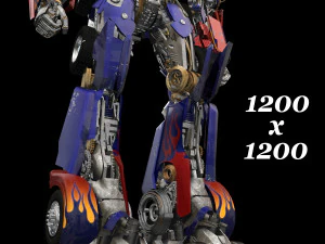 Optimus prime alive 3D Model