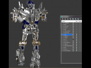 Optimus prime alive 3D Model