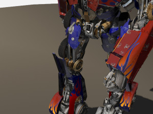 optimus prime alive 3D Модель