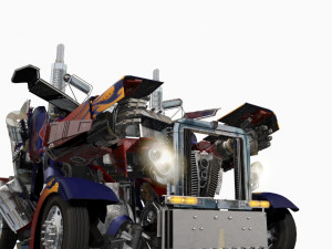 optimus prime alive 3D Модель