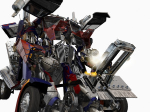 optimus prime alive 3D Модель