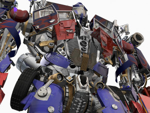 optimus prime alive 3D Модель