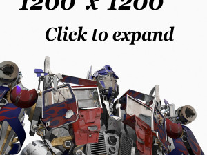 optimus prime alive 3D Модель