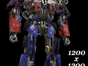 optimus prime alive 3D Модель