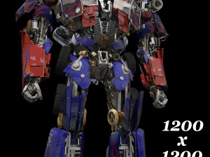 Optimus prime alive 3D Model