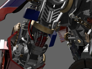 optimus prime alive 3D Модель
