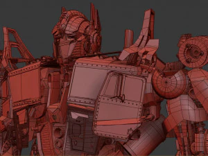 Optimus prime alive 3D Model