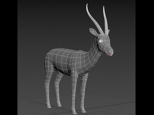 pro gazelle 3D Model