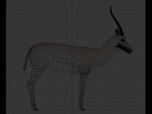 pro gazelle 3D Model