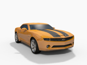 Bumblebee forever 3d animated model 3D Model