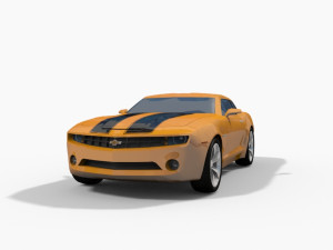 Bumblebee forever 3d animated model 3D Model