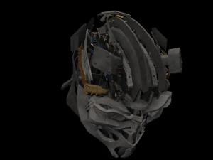 Bumblebee forever 3d animated model 3D Model