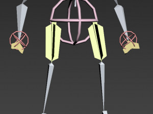 Bumblebee forever 3d animated model 3D Model