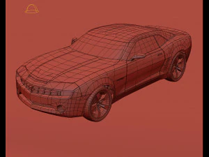 Bumblebee forever 3d animated model 3D Model
