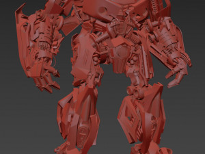 Bumblebee forever 3d animated model 3D Model
