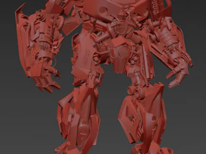 Bumblebee forever 3d animated model 3D Model