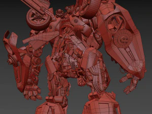 Bumblebee forever 3d animated model 3D Model