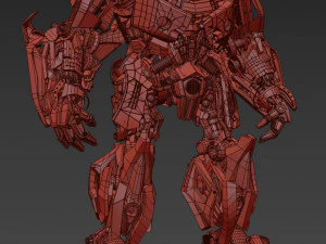Bumblebee forever 3d animated model 3D Model