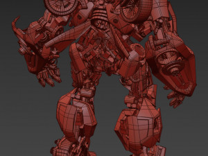 Bumblebee forever 3d animated model 3D Model