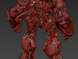 Bumblebee forever 3d animated model 3D Model