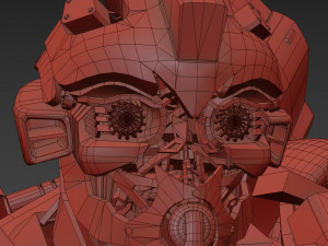 Bumblebee forever 3d animated model 3D Model