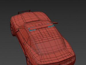 barricade decepticon transformer 3d animated model 3D Модель