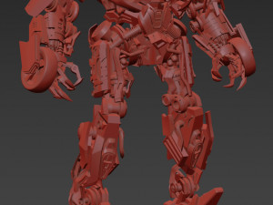 barricade decepticon transformer 3d animated model 3D Модель