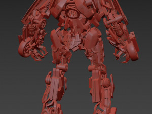 barricade decepticon transformer 3d animated model 3D Модель