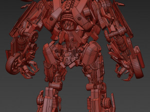 barricade decepticon transformer 3d animated model 3D Модель