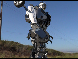 barricade decepticon transformer 3d animated model 3D Модель