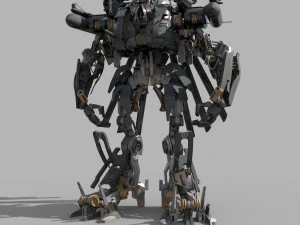 ブラックアウトが帰ってきた3Dアニメーショントランスフォーマーモデル 3Dモデル