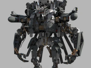 ブラックアウトが帰ってきた3Dアニメーショントランスフォーマーモデル 3Dモデル