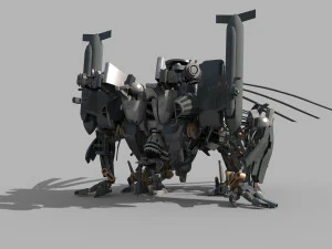 ブラックアウトが帰ってきた3Dアニメーショントランスフォーマーモデル 3Dモデル