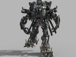 ブラックアウトが帰ってきた3Dアニメーショントランスフォーマーモデル 3Dモデル