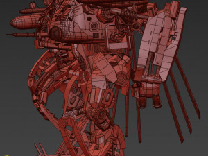 blackout is back 3d animated transformer model Modelo 3D