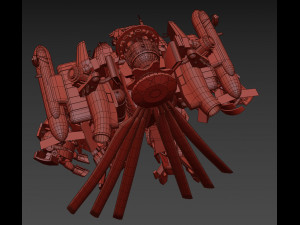 blackout is back 3d animated transformer model Modelo 3D