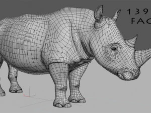 il rinoceronte definitivo Modello 3D